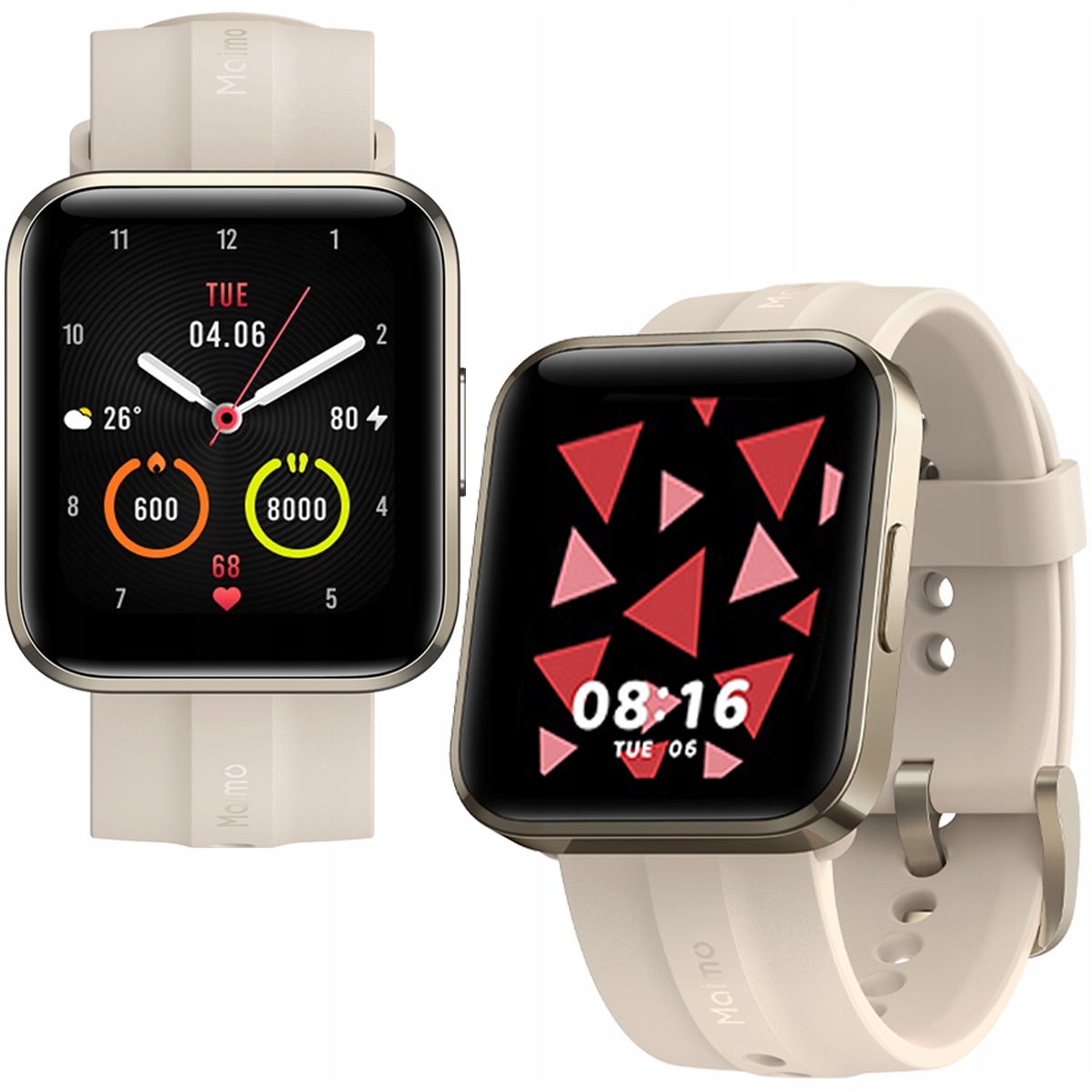 

Smartwatch Maimo Watch Flow z Gps Zegarek cream