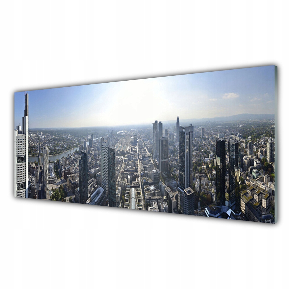 

Fotoobraz akryl wiszący ścienny 125x50 Miasto Domy