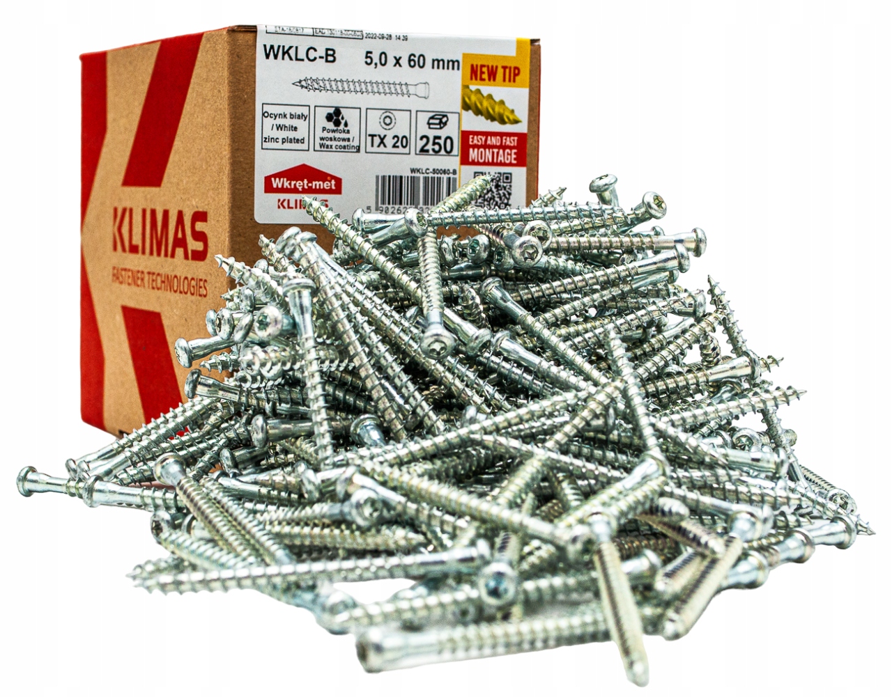 

Wkręty Ciesielskie Do Łączników 5x60 Torx 250szt