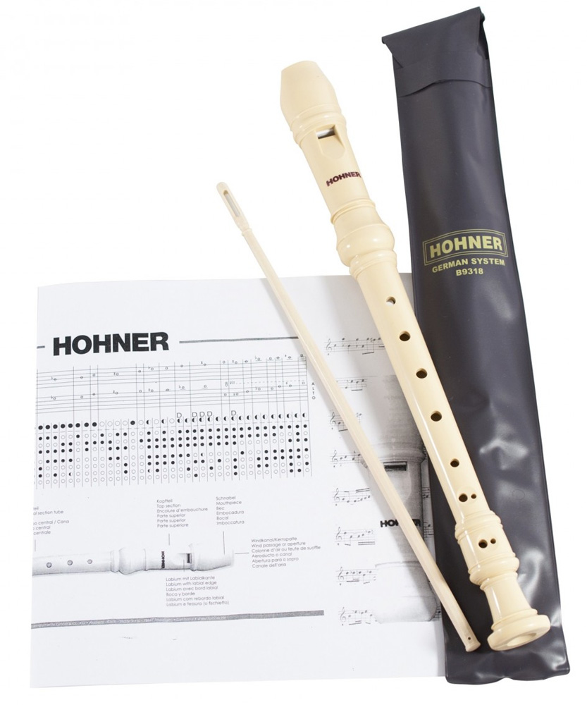 Hohner 9318 Flet prosty plastikowy niemiecki