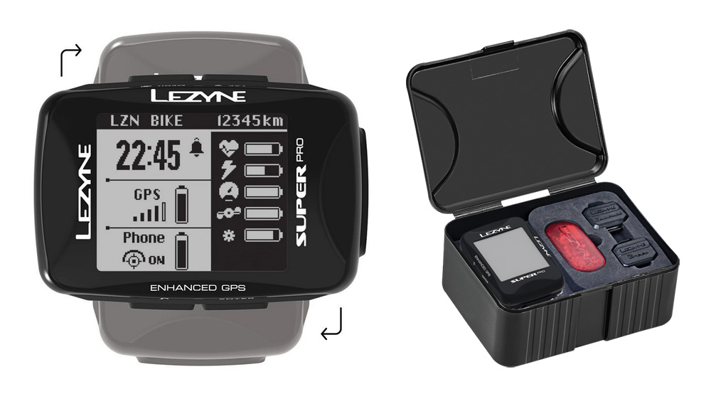 

Licznik rowerowy Lezyne Super Pro Gps Hrsc Loaded