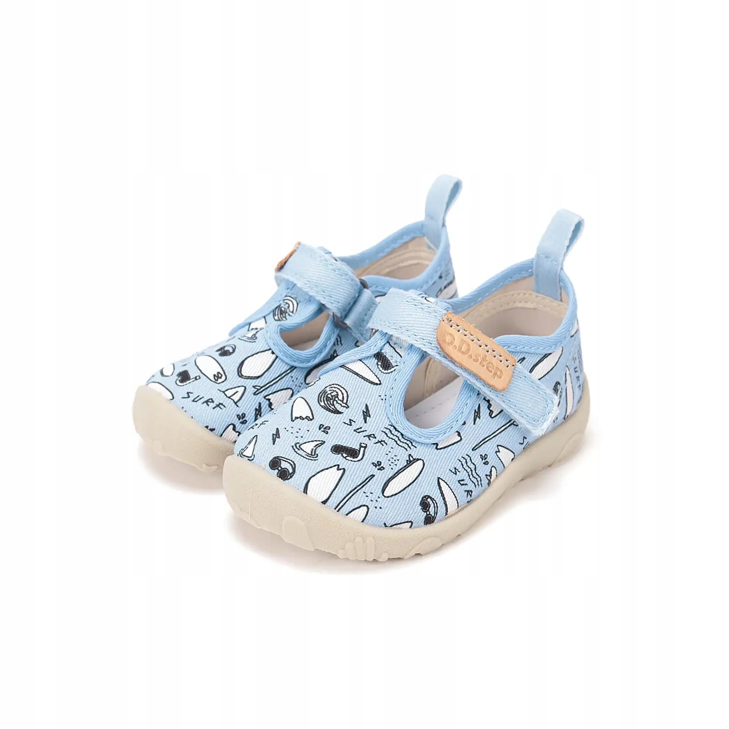 Kapcie Dziecięce Barefoot D.D.Step Aero Blue Rozmiar 21
