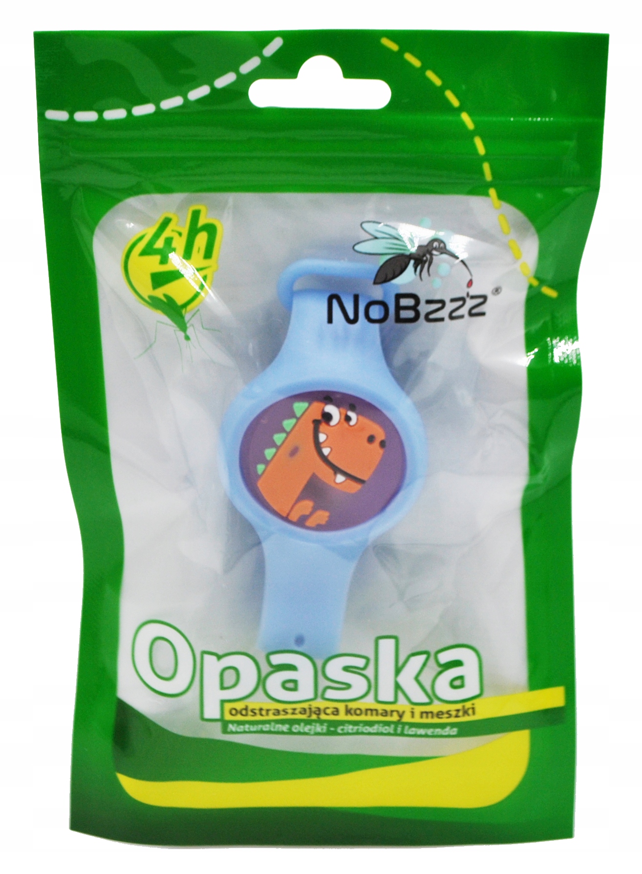 

NoBzzz Opaska Na Komary i Meszki Dla Dzieci Dino1