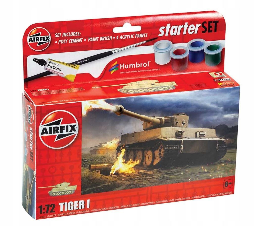 Airfix Model plastový Small Set Tiger