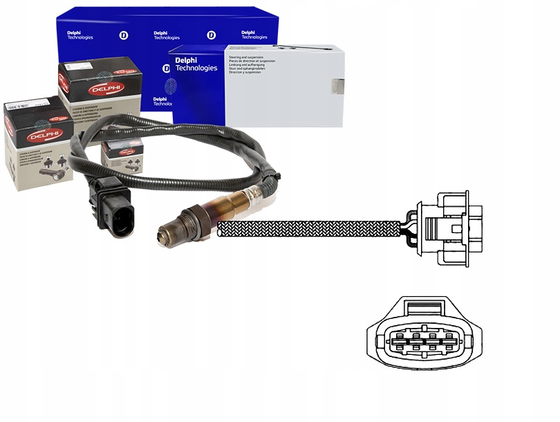 DELES20315-12B1 Lambda Sonda Opel Astra 1.2 00- Asistent Řidiče #33