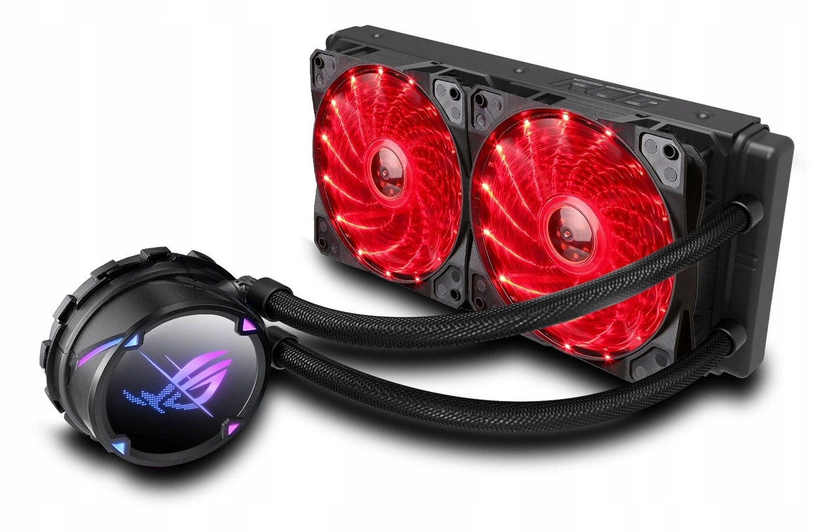 ASUS ROG STRIX LC II 240 ARGB процессор жидкостный кулер все-в-одном 12 ...