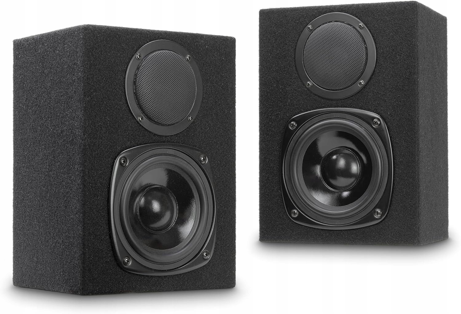 Głośniki stereo Dynavox Rms 40W Kształt trapezu, z filcowym obiciem Para