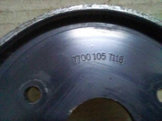 Puleggia RENAULT SCENIC e 1.9 DCI 77001057118