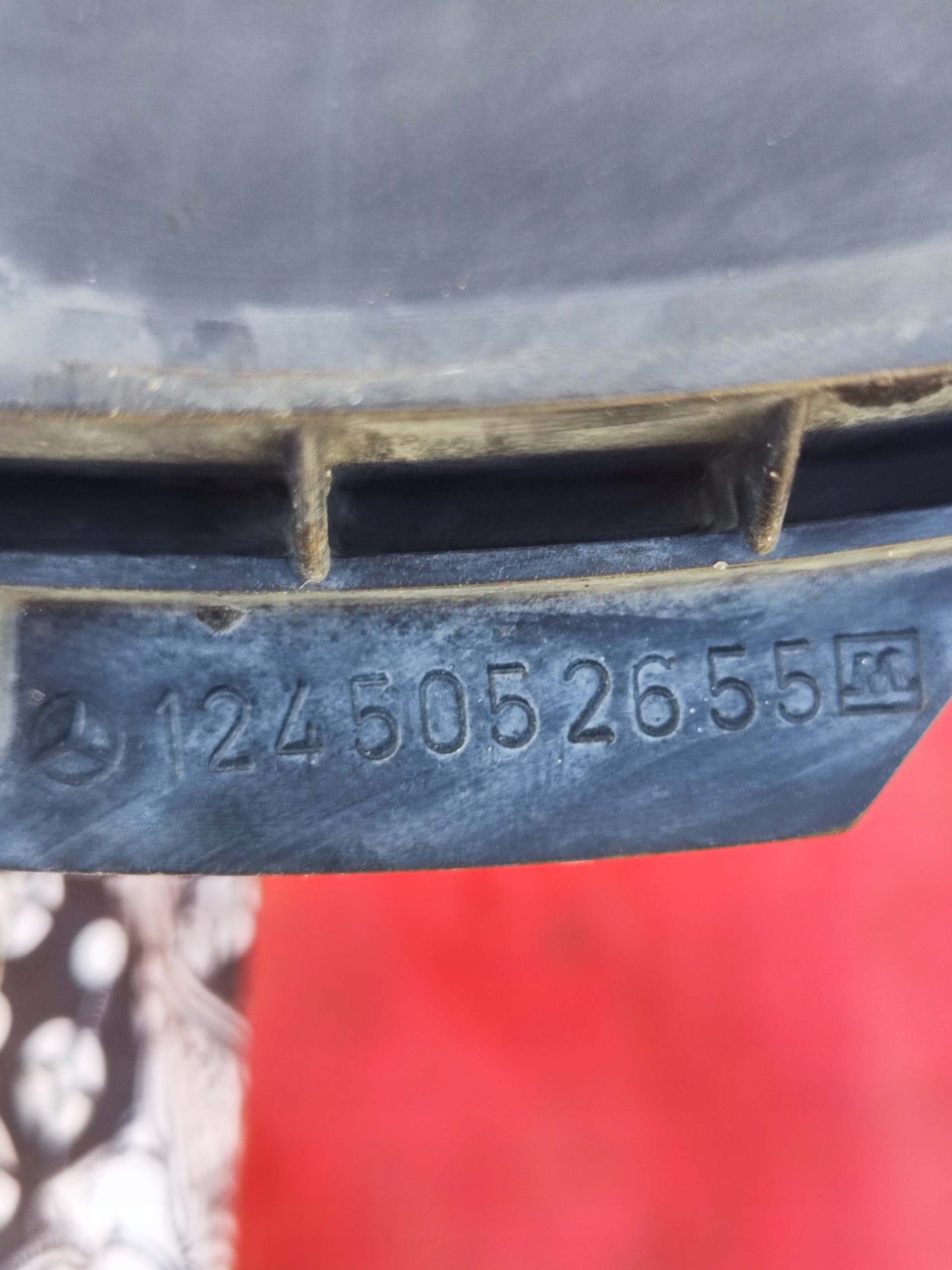 obal ventylátora chladiče MERCEDES W124 1245000655 E320 E280 260E 300E
