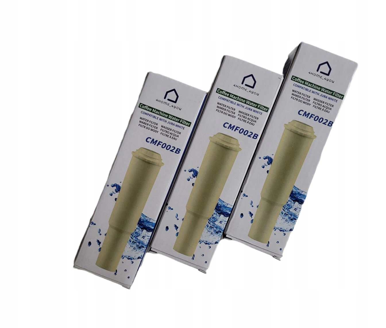 Filtr wody JURA Claris White - Biodegradowalny x 3