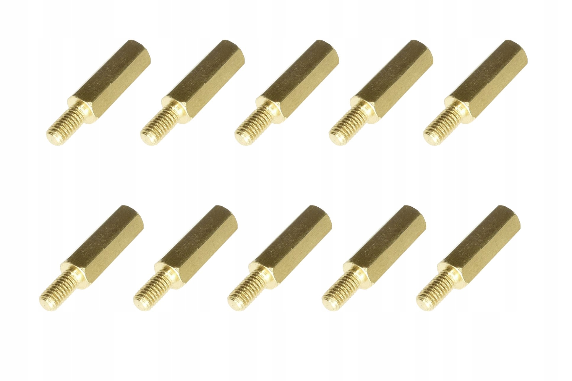 DYSTANS M3 L=15MM ZEWNĘTRZNY / WEWNĘTRZNY MOSIĄDZ 10 SZTUK