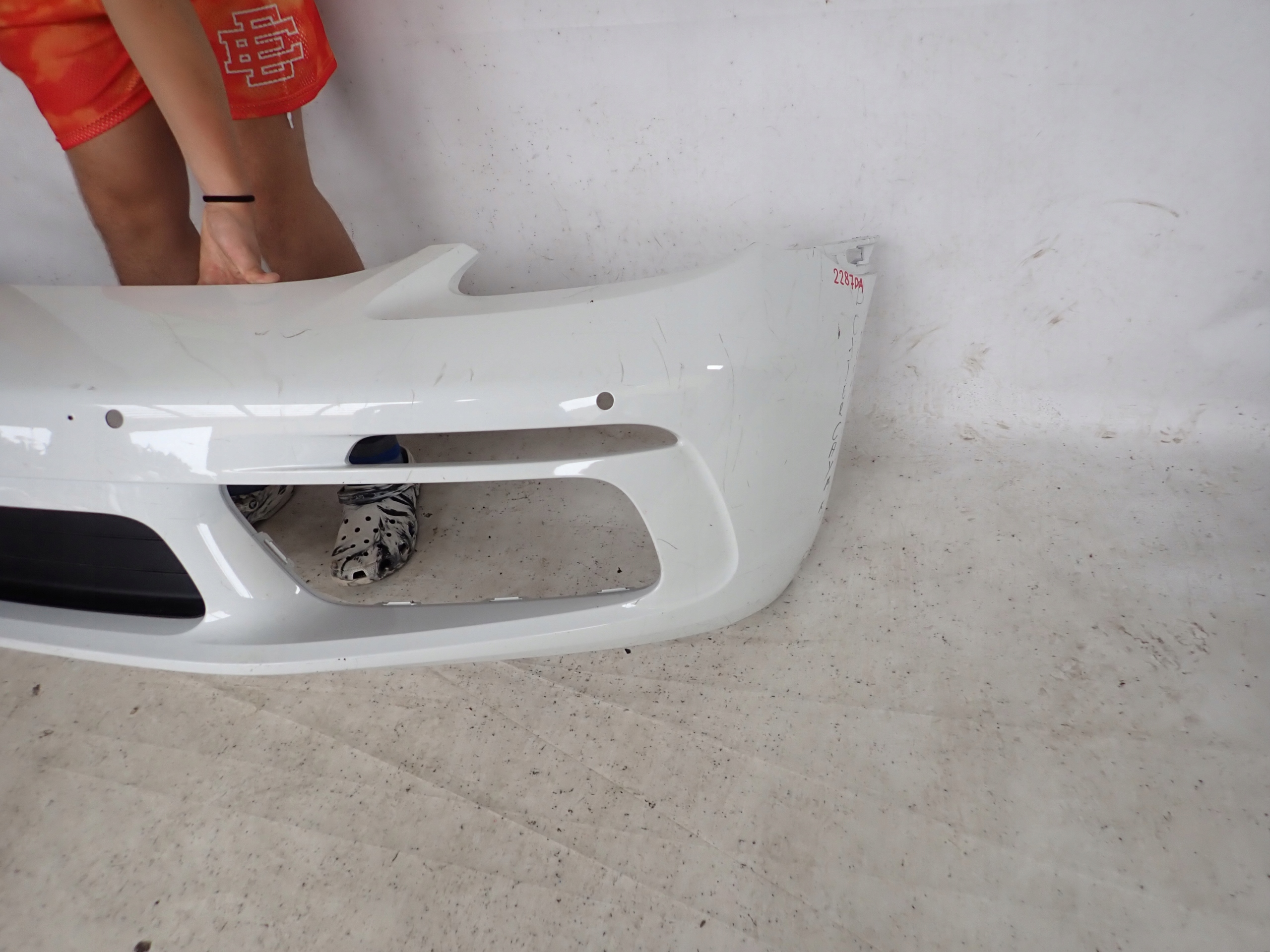 PORSCHE 718 CAYMAN 982 BOXSTER 982 15- bumper front front grid PDC