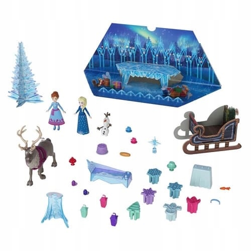 Адвент-календарь Disney Frozen HWX20, 24 сюрприза с фигурками, от 3 лет — фото 5
