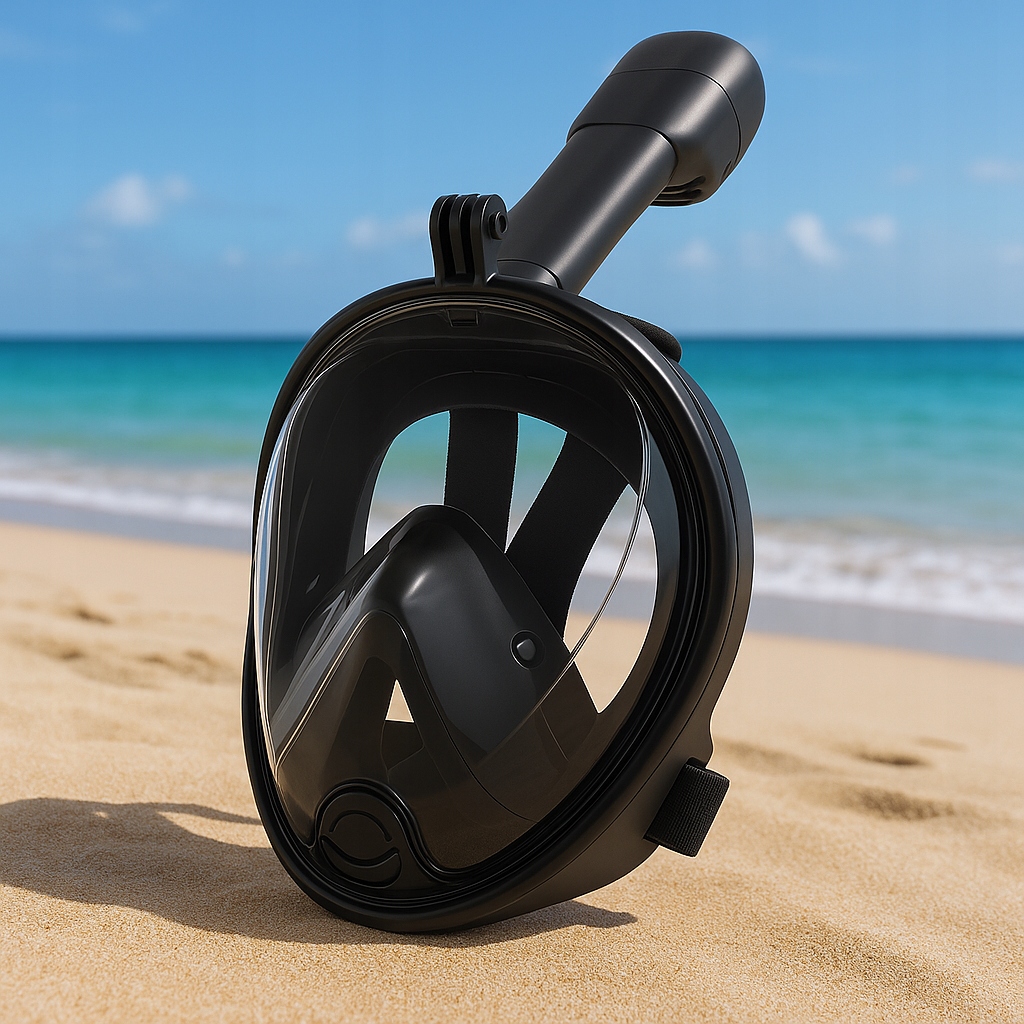 Маска для дорослих з повним захистом для дайвінгу/плавання/підводного плавання, розмір L/XL, бренд NETBUY