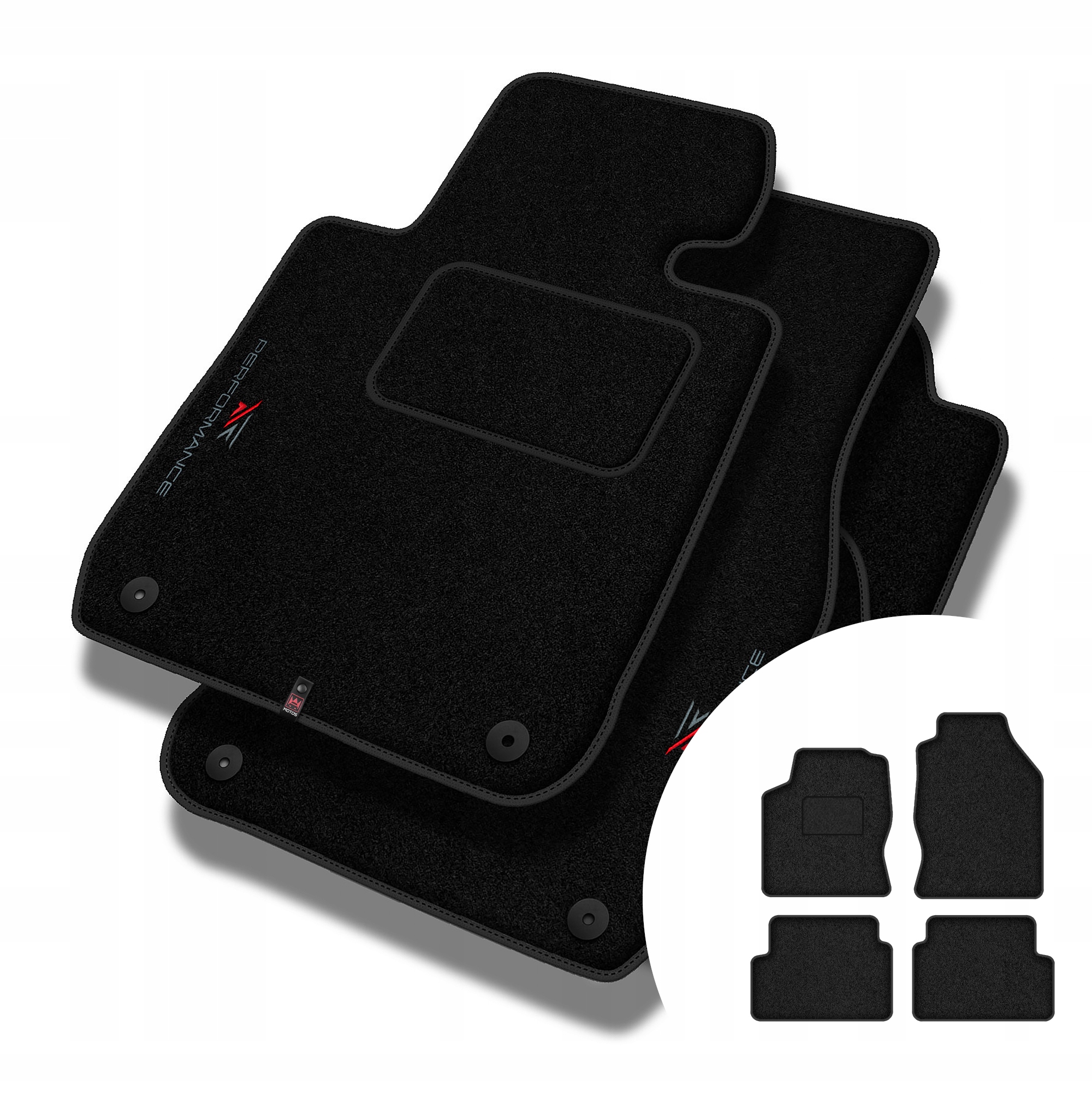 Velurové koberce Performance pro Ford Focus I 1998-2002