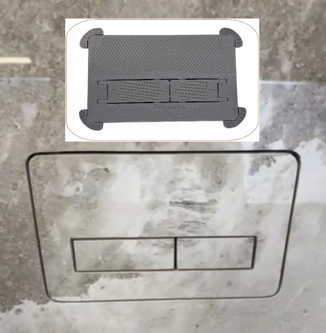 Ukryty przycisk spłukujący Wc Geberit, Tece, Cersanit, Wąski, Lysand Pro