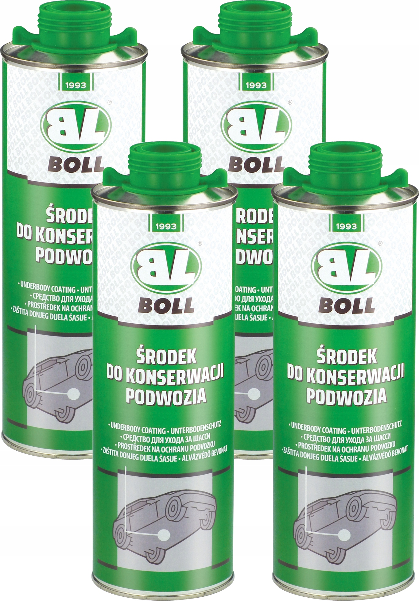 

Boll Środek Do Konserwacji Podwozia 4 x 1 Litr 4L