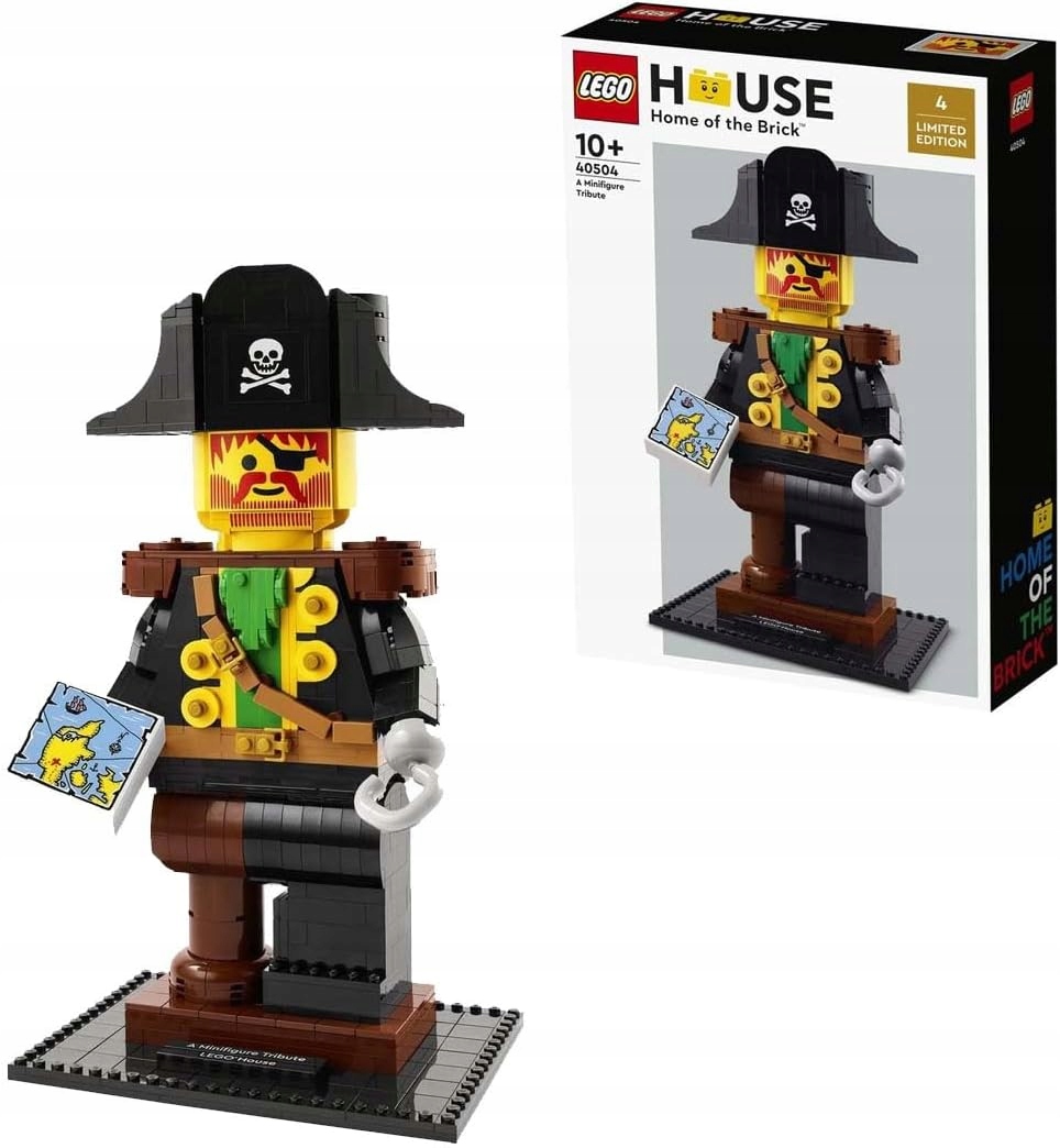 Klocki Lego House Zestaw Home of the Brick Kapitan Rudobrody Pirat 40504