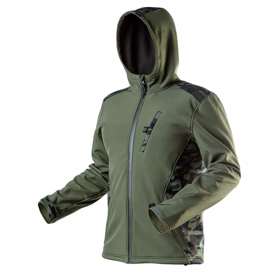 Softshellová bunda Camo, velikost XXL