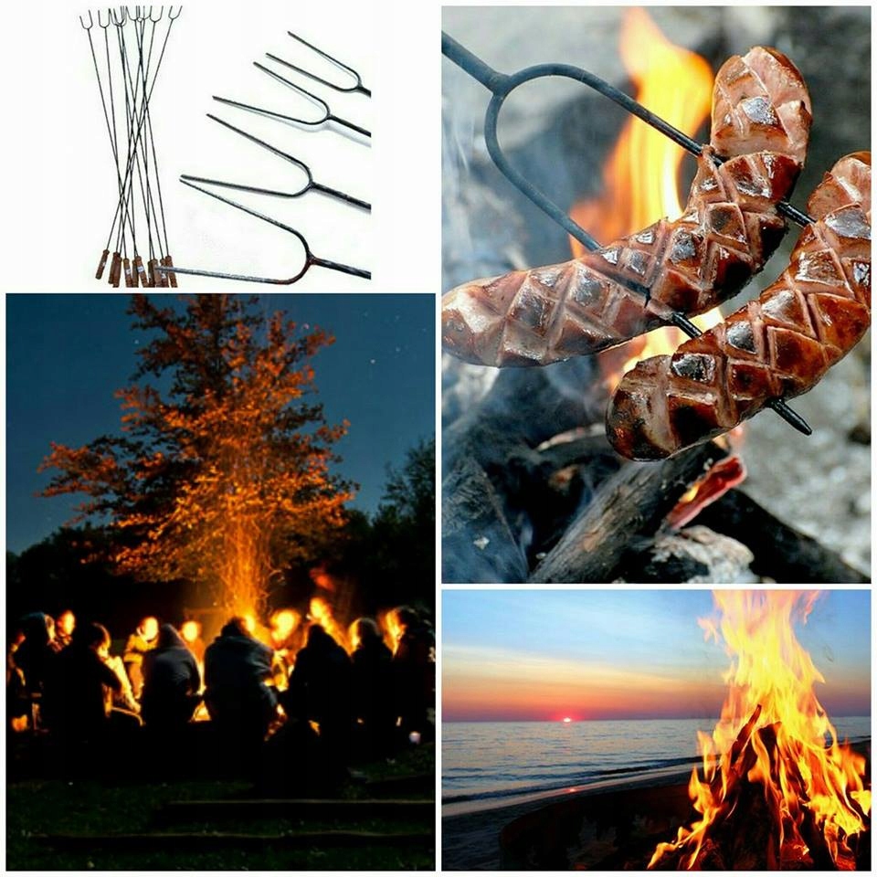 KIJE NA OGNISKO WIDEŁKI NIERDZEWNE 140cm 10szt EAN (GTIN) 5907465974295