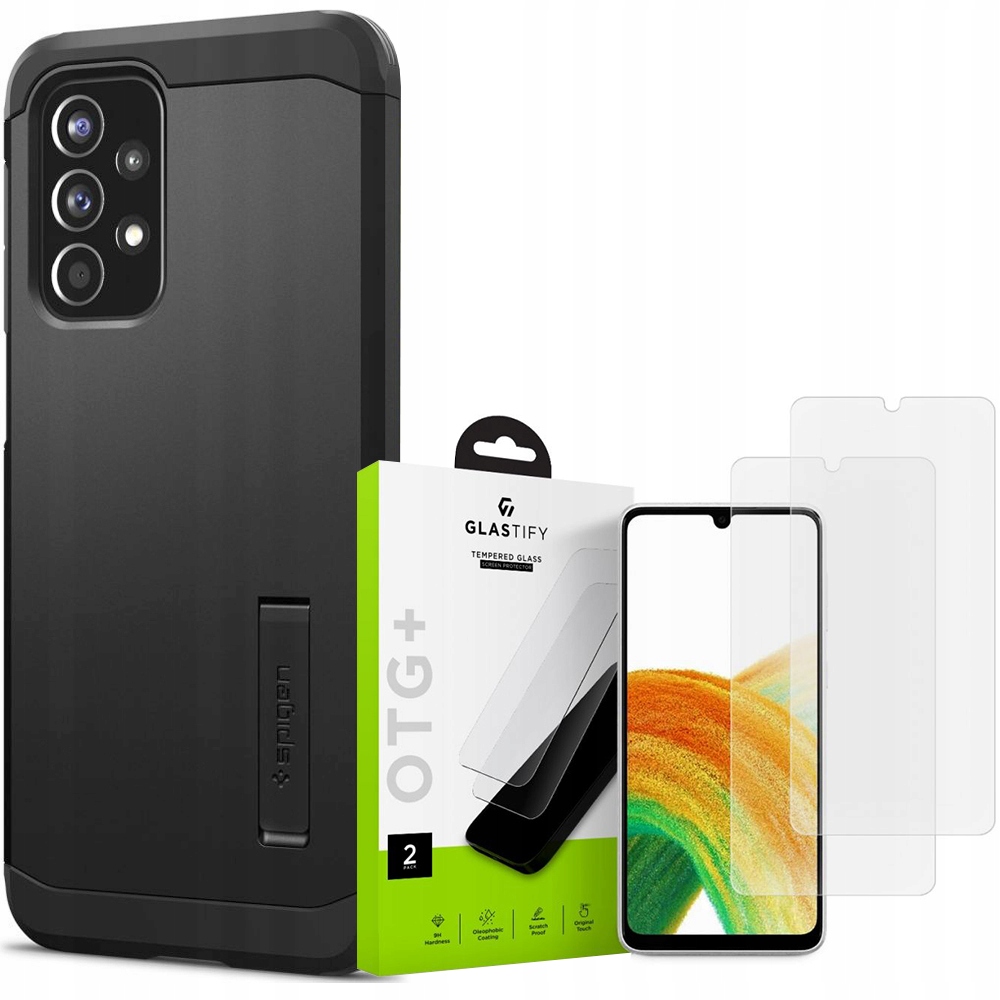 

Spigen Pancerne Etui Do Galaxy A33 5G 2x Szkło