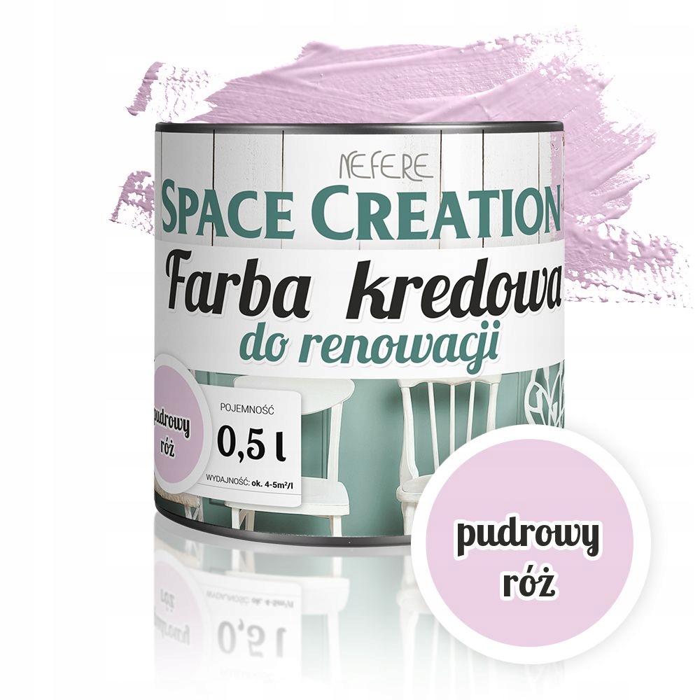 

Farba kredowa renowacyjna Chalk Stylizacja mebli