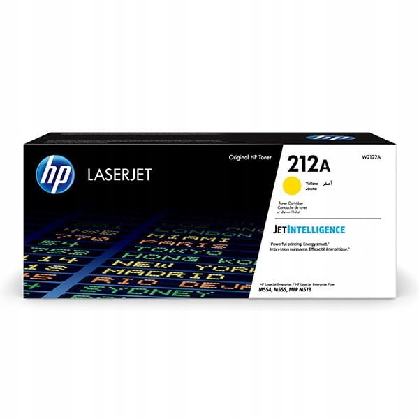 Toner Hp W2122A 212A M554 žlutý, originální