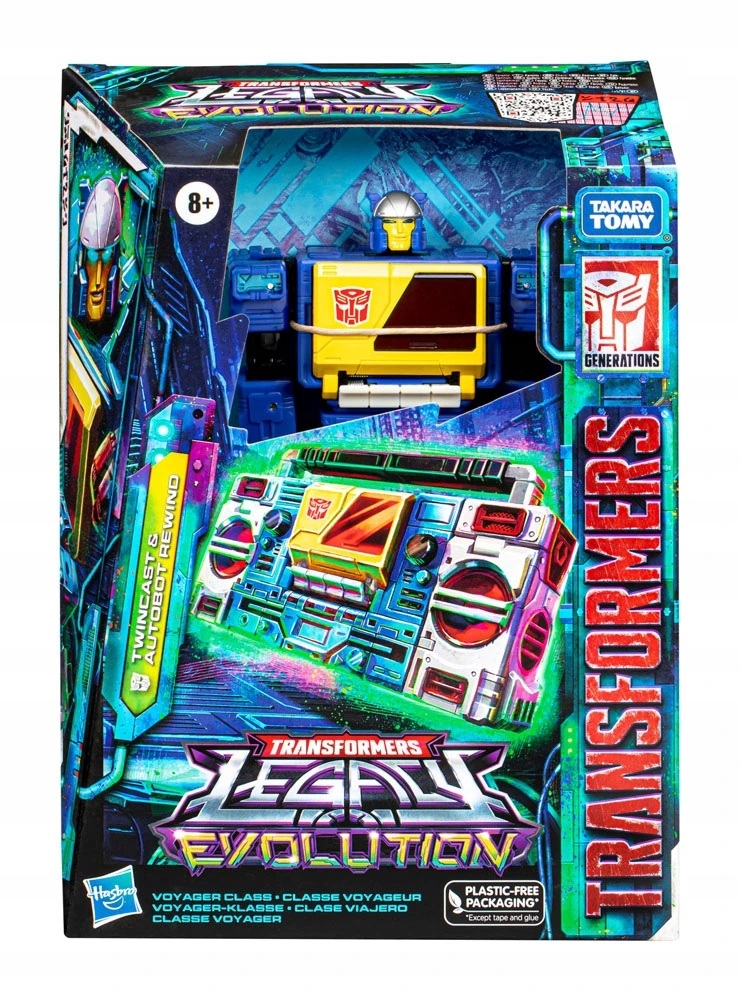 Figurka Transformers Generations Legacy Twincast i Autobot Rewind F7208