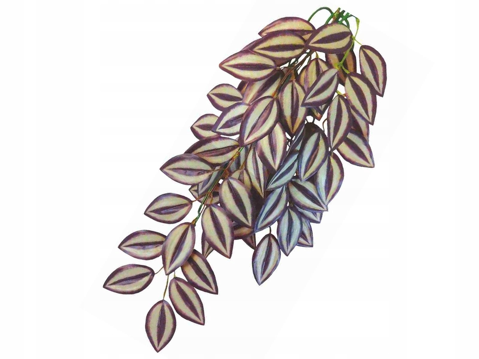 Umělá rostlina 70 cm trojnásobná převislá Tradescantia zebrina Happet