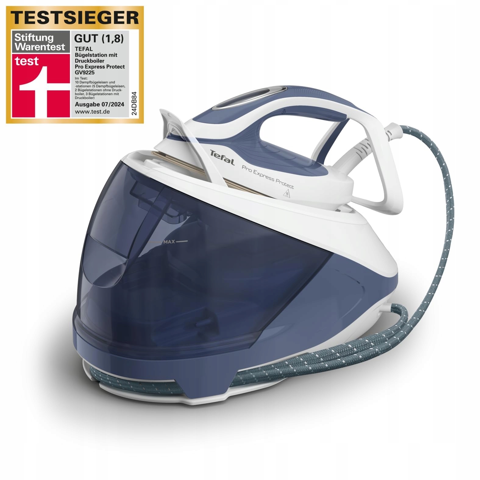 TEFAL GV9225 Pro Express Protect Stacja Parowa 7,6 Bar 550g Min Anti-Kalk — miniatura 2