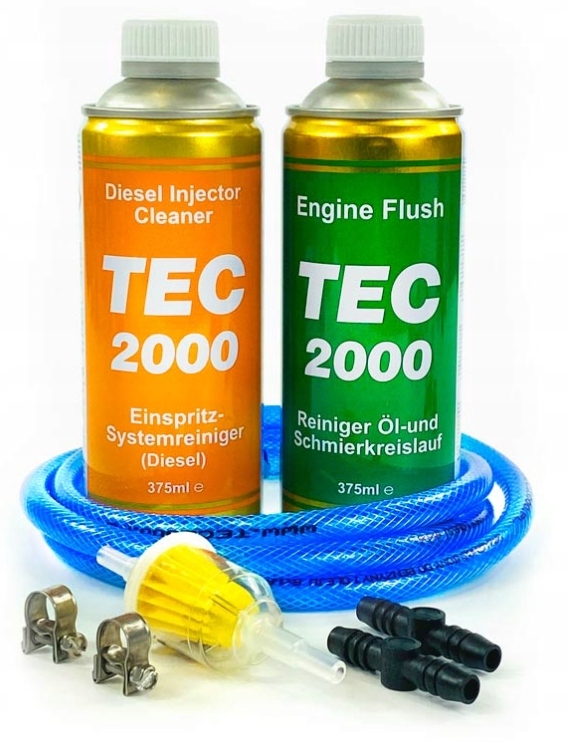 TEC2000 DIESEL PLUKANKA I CZYSZCZENIE WTRYSKOW