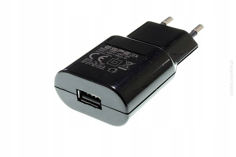 

Zasilacz ładowarka Usb uniwersalna 5V 1.2A