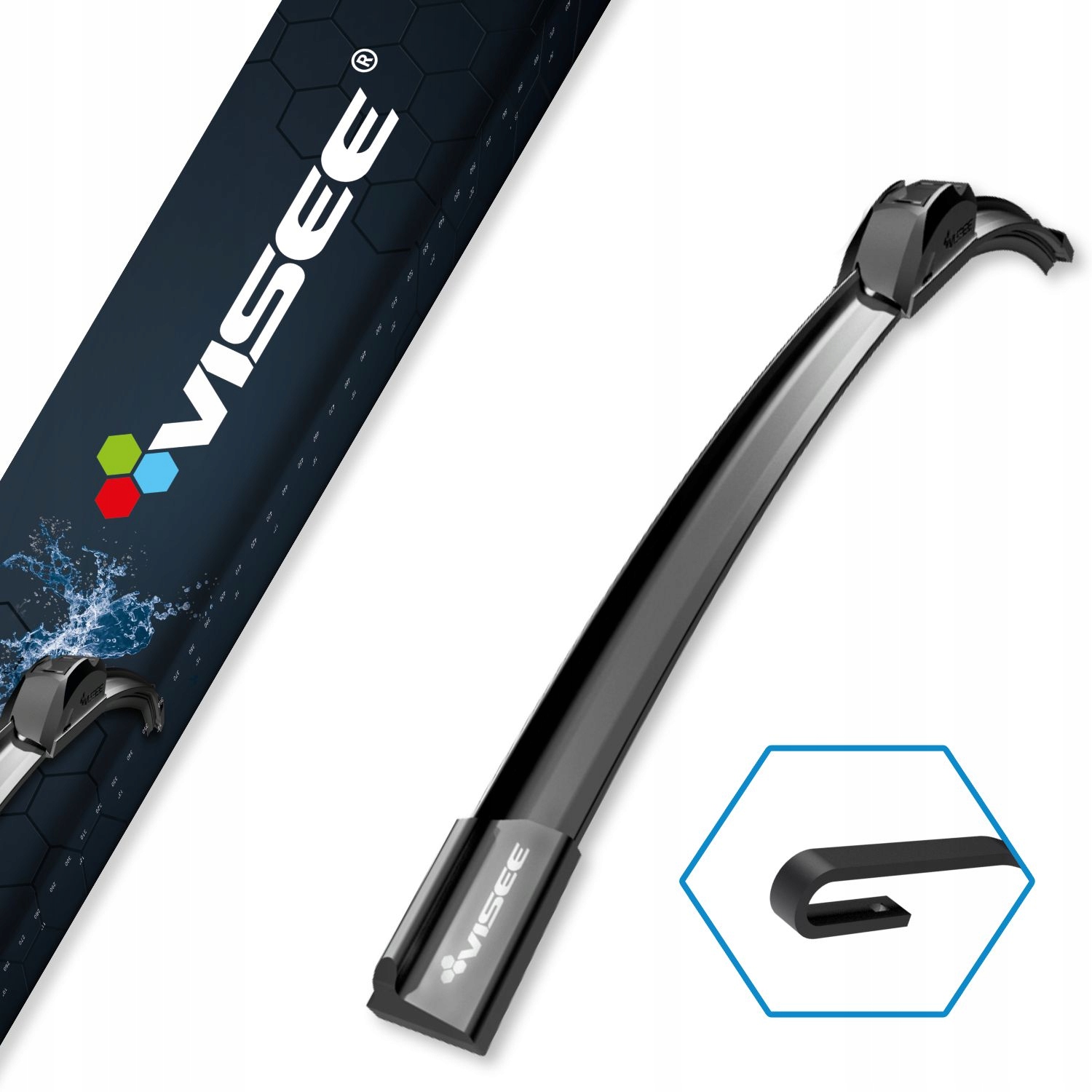 

Wycieraczka Visee Hexa mocowanie H001 (u) 550 mm
