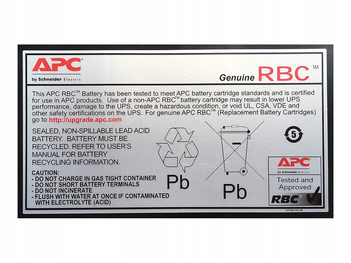 APC RBC110 Akumulator do BE550G