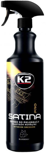 

K2 Satina Pro Do plastików borówkowy 1L D5001