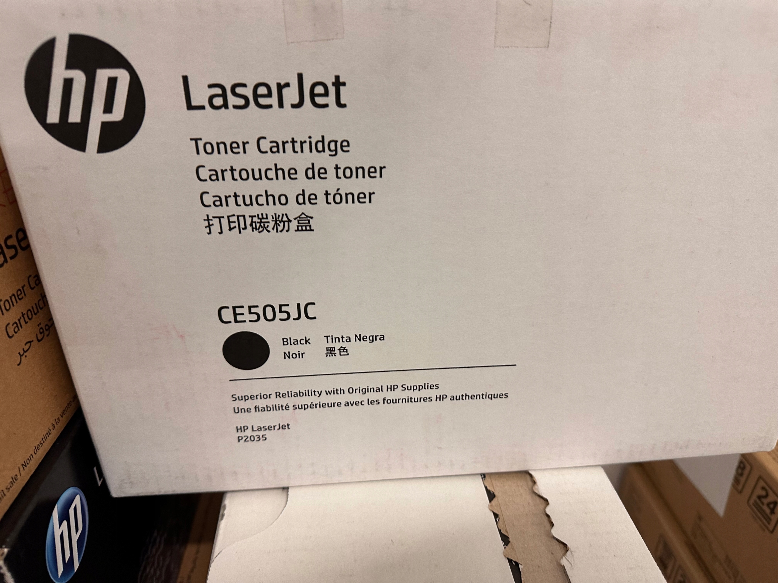 Toner Hp CE505JC Oryginał do LaserJet P2055dn