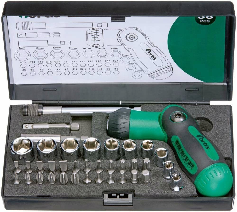 Sada bitů, 38 dílů Fortis