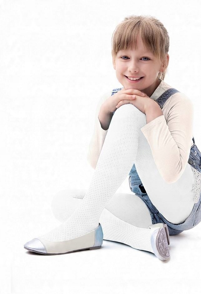 

Rajstopy Mini Mini Knittex 40den 104-110 białe