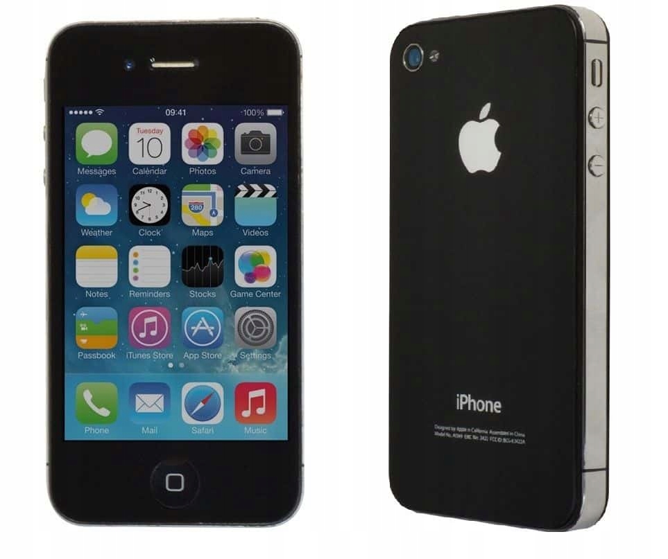 Apple iPhone 4 32GB Black новый неактивный цвет черный