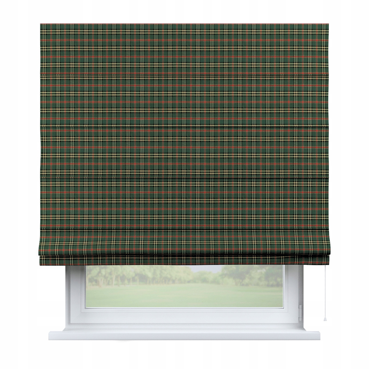 Hotová římská roleta Capri 180 x 180 cm zelená