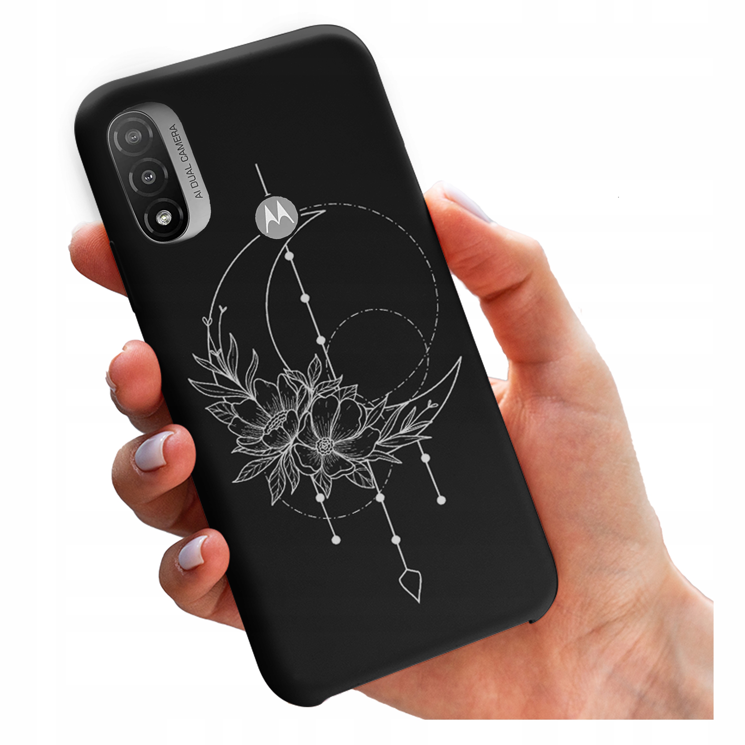 

Etui Matowe do Motorola Moto E20 Czarne Szkło
