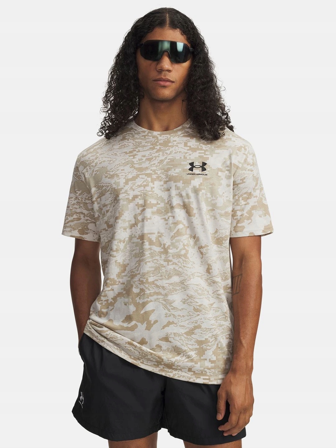 Pánské triko Under Armour Ua Abc Camo Ss tmavě béžové 1357727-279 20002