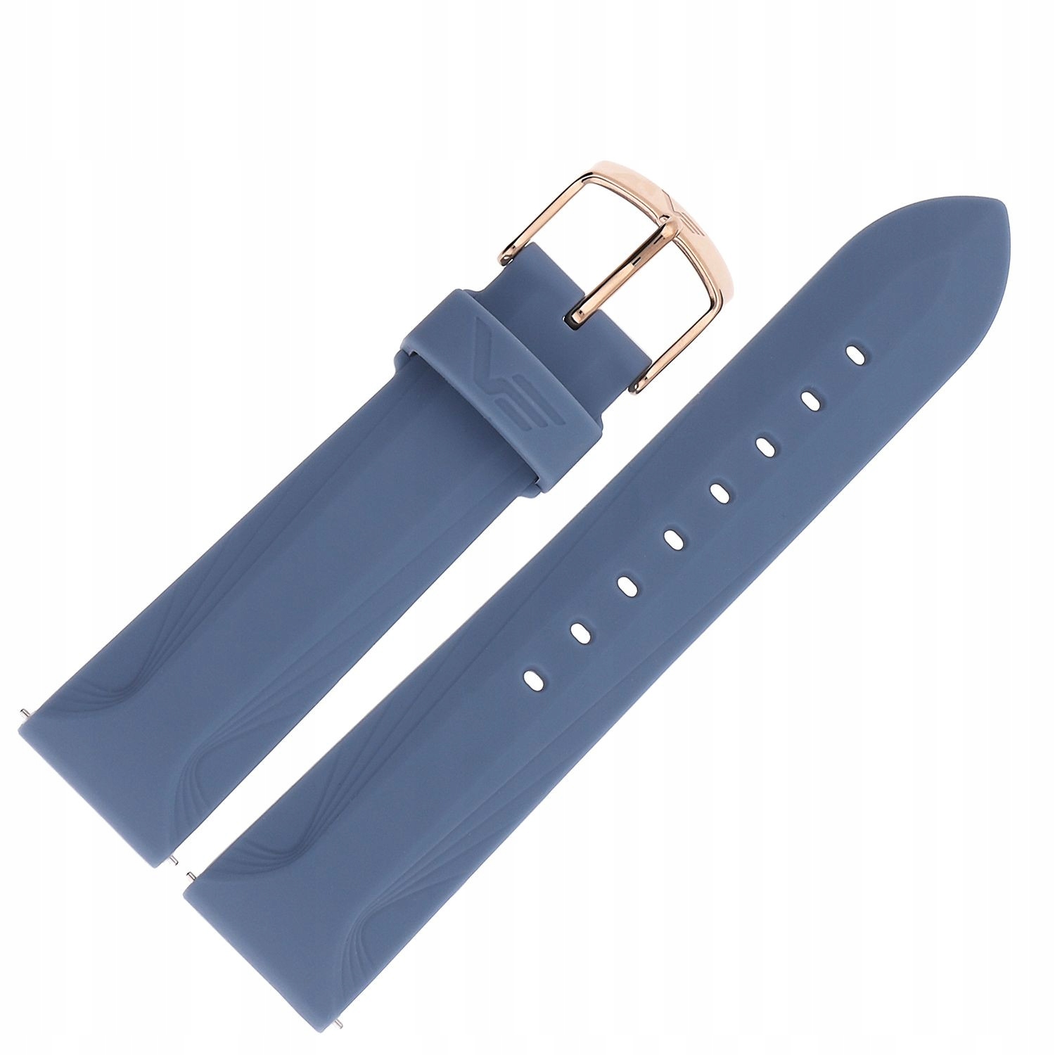 Pásek Undine Silikon (B527) modrý růžový