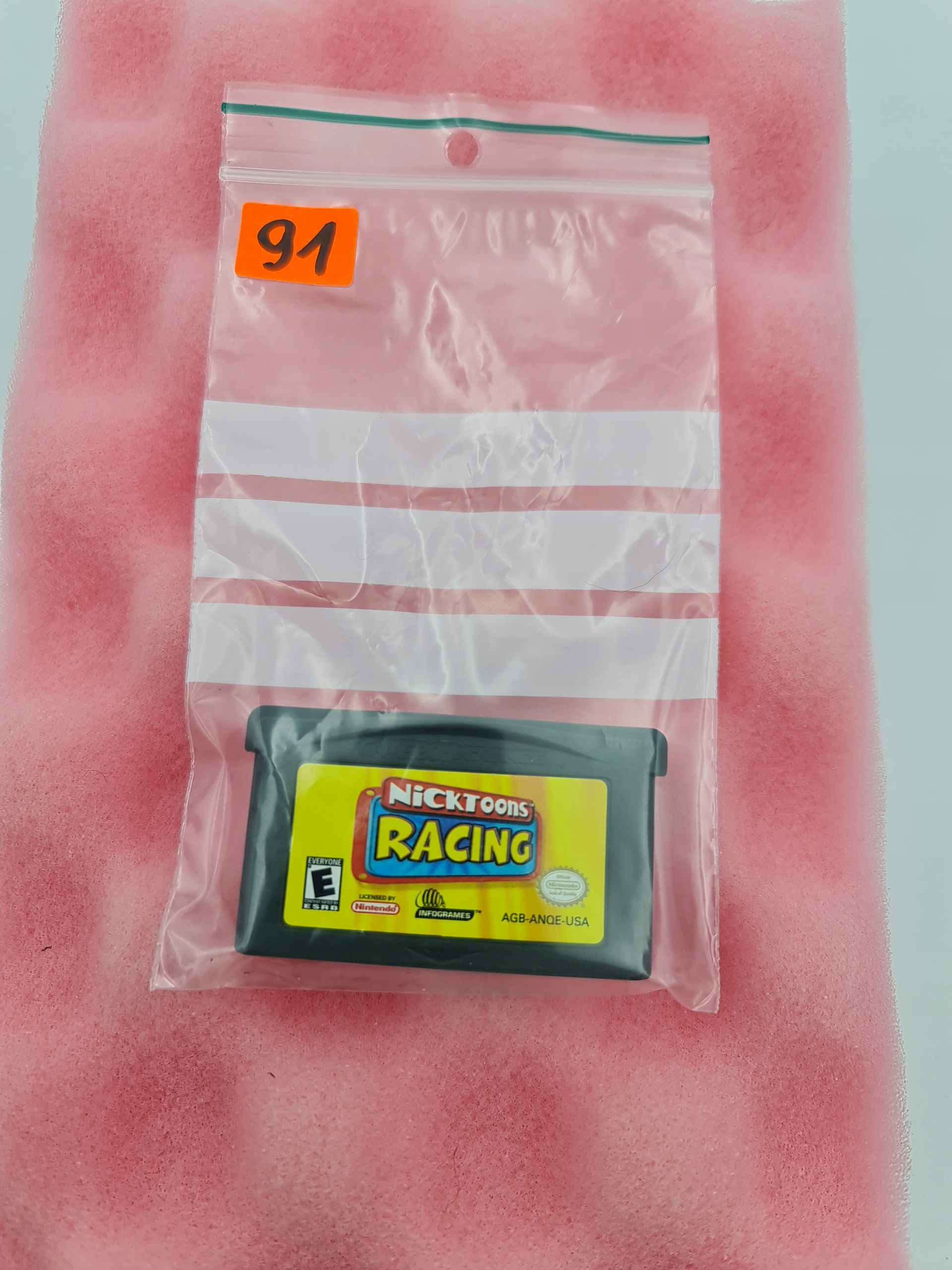 GAME BOY ADVANCE NICKTOONS RACING Producent Nintendo