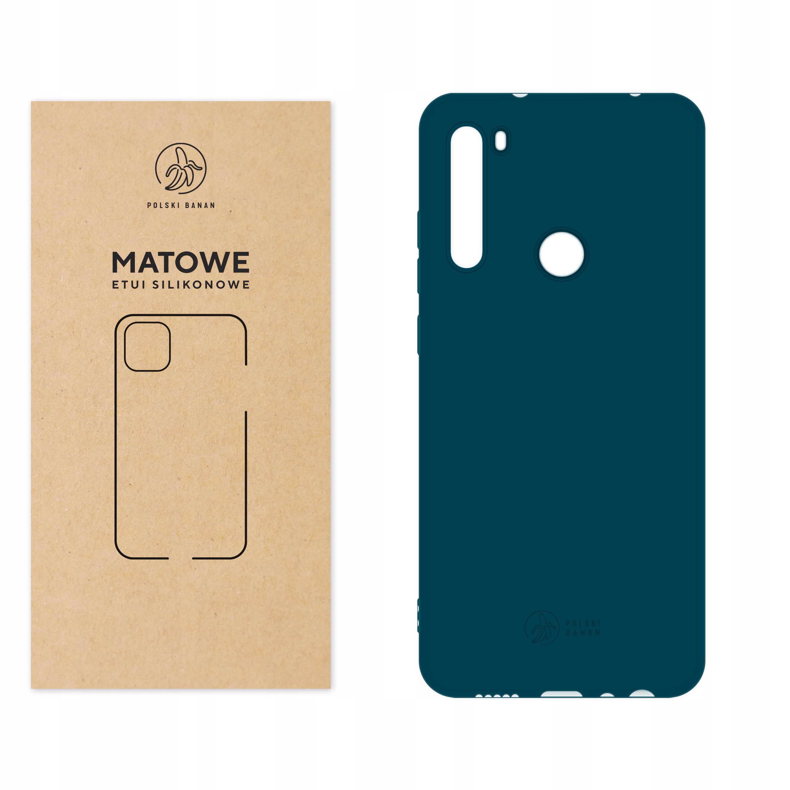 

Etui Matowe do Xiaomi Redmi Note 8T morskie