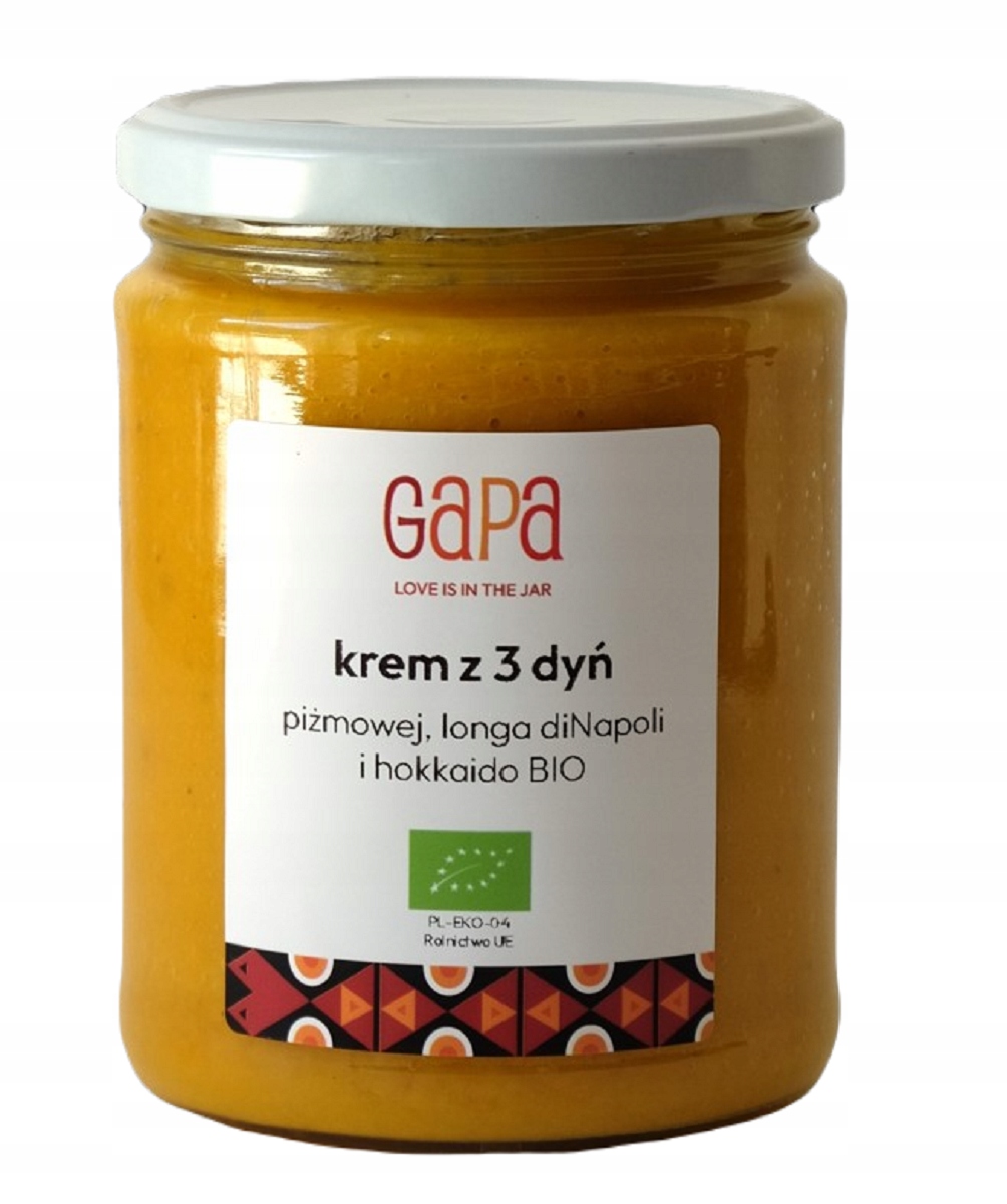 Levně Krém Ze Tří Dýní – Pižmové, Lunga DI Napoli, Hokkaido Bio 450 g – Gapa
