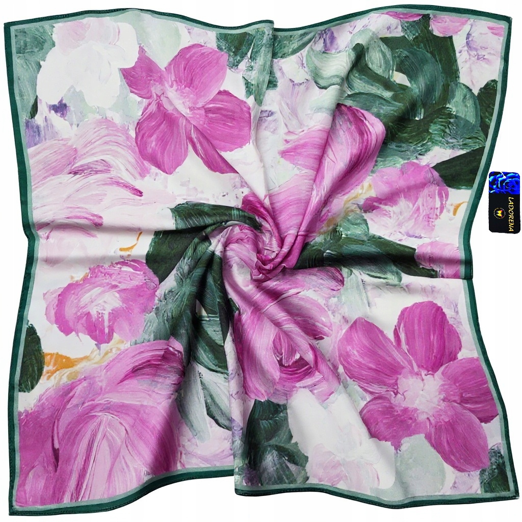 Šátek 100% Hedvábí Přírodní Morušový Hedvábný Šátek Značka Kvalita Sq