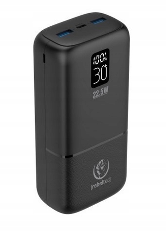 Rebeltec Powerbanka P30 Lcdpd 30 000mAh Pd 22,5W