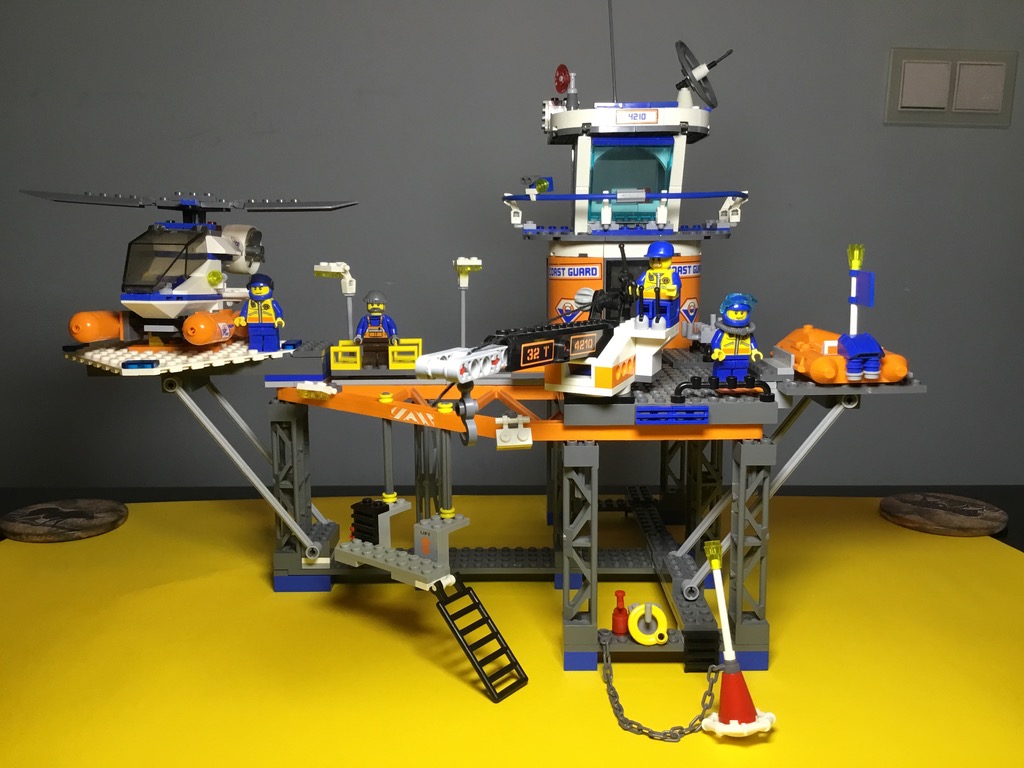 diktator gør det fladt Etablering LEGO CITY 4210 Coast Guard Platform 9643032998 - Allegro.pl