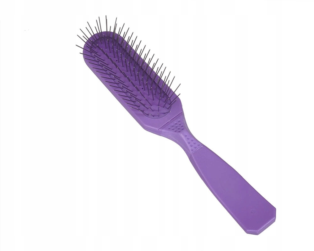 Kartáč Oblong Pin Brush Levandulový, Měkký značky Madan's